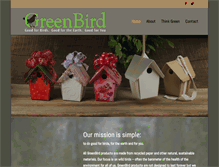 Tablet Screenshot of greenbirdhouse.com